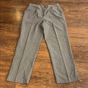 Women’s Business Stylish Gray Trousers, Sz. 14